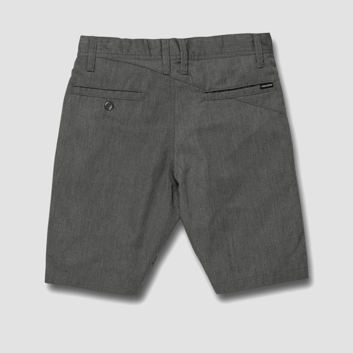 Volcom Frickin Chino Shorts Charcoal Heather - Kids