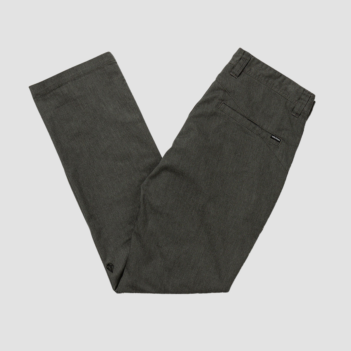Volcom Frickin Modern Stretch Chino Pants Charcoal Heather