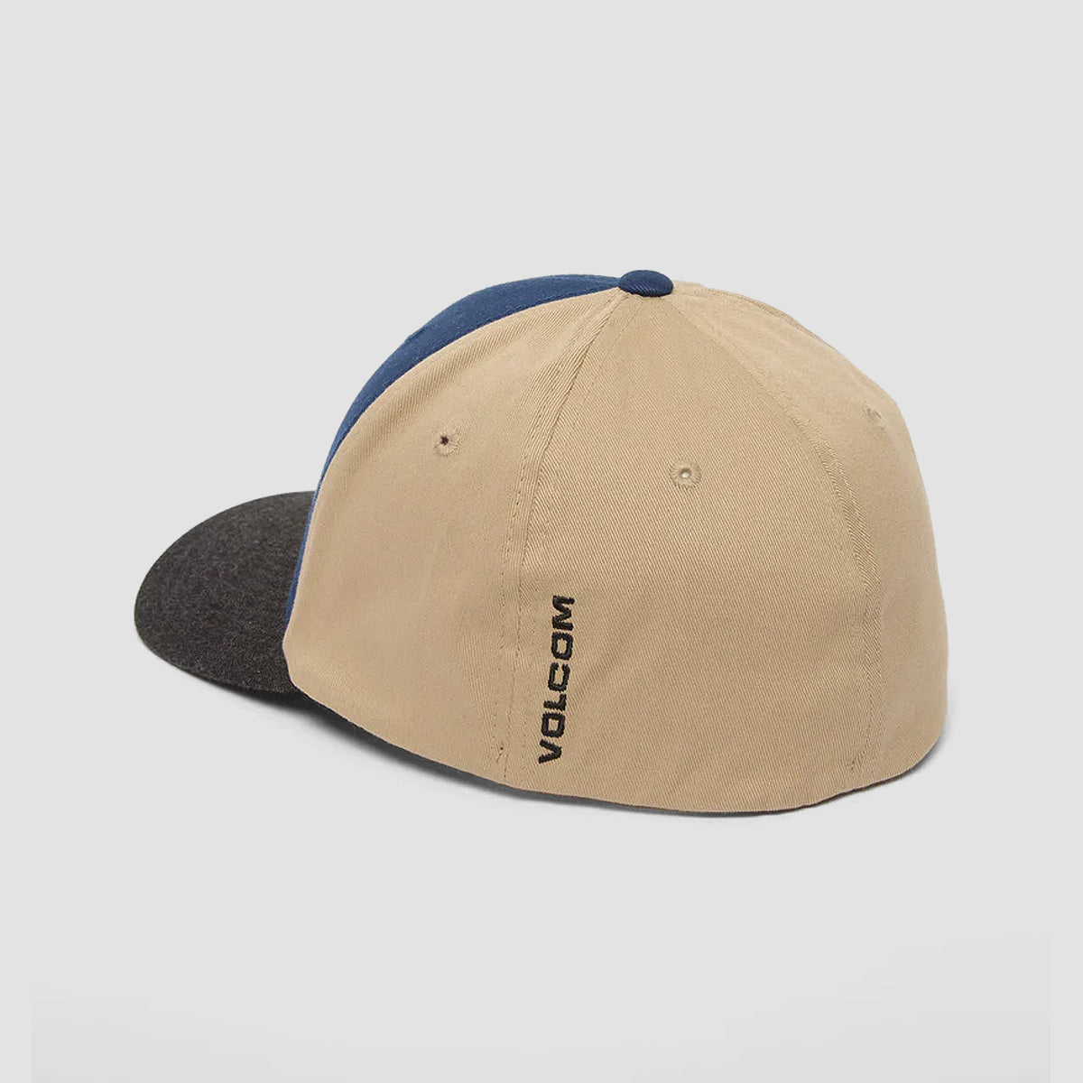 Volcom Full Stone Hthr Flexfit Cap Dust Bowl Indigo