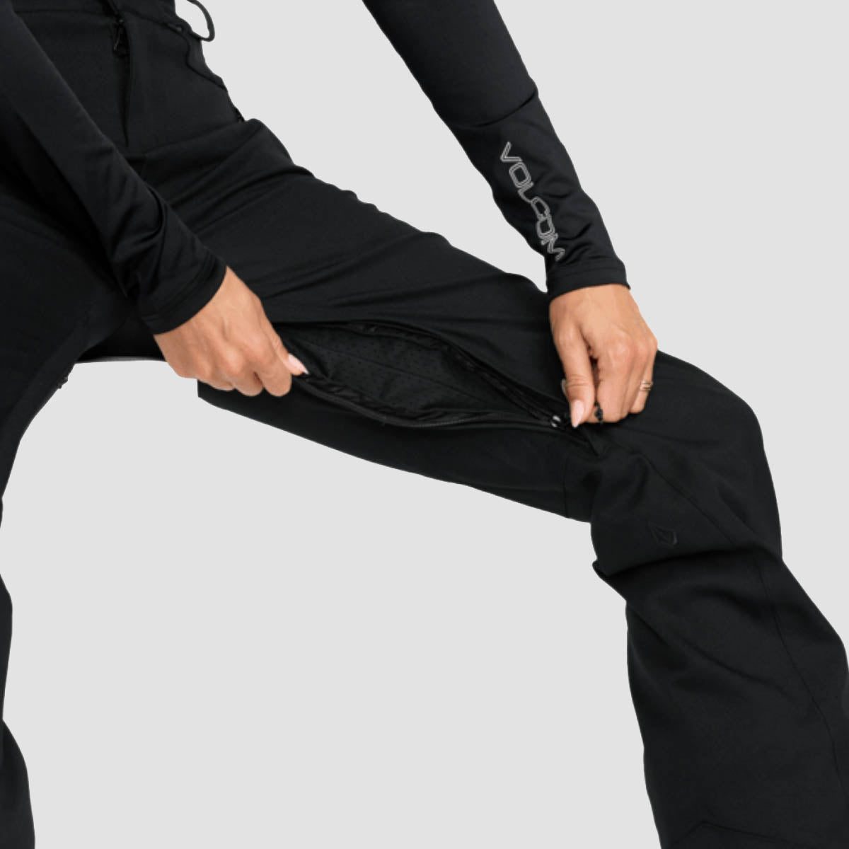 Volcom Genus Stretch 15K Snow Pants Black - Womens