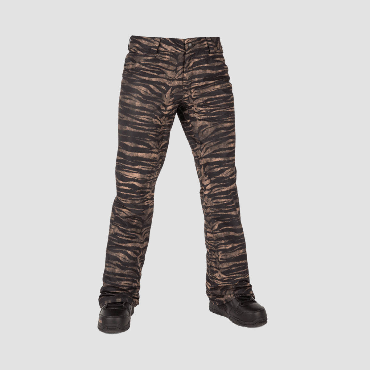 Volcom Hallen Snow Pants Tiger Print - Womens