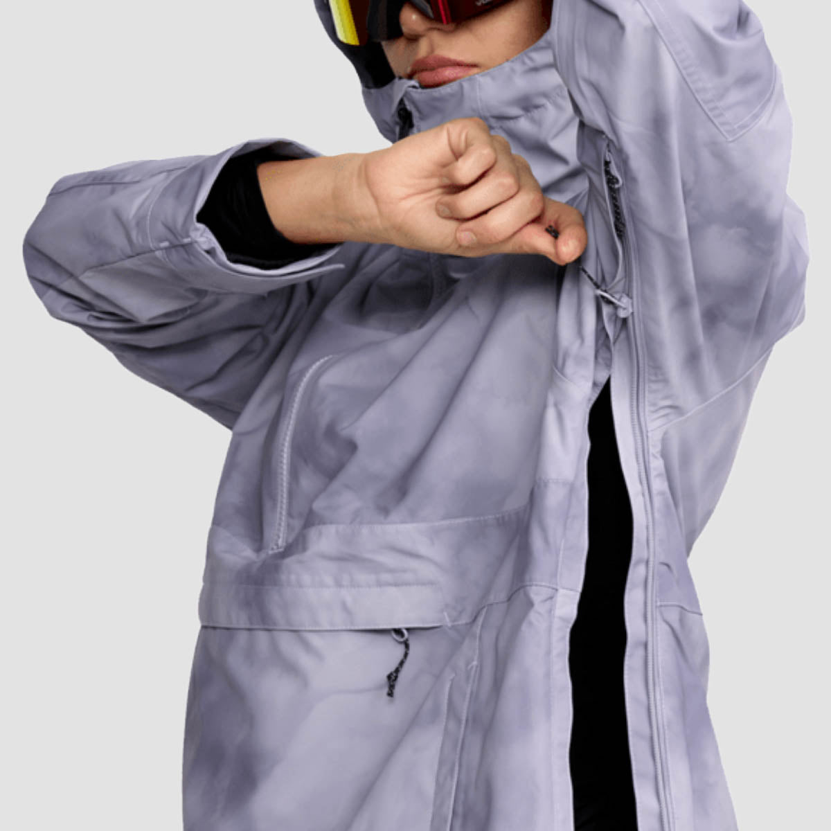 Volcom Harlan 10K Pullover Snow Jacket Lavender Aura - Womens