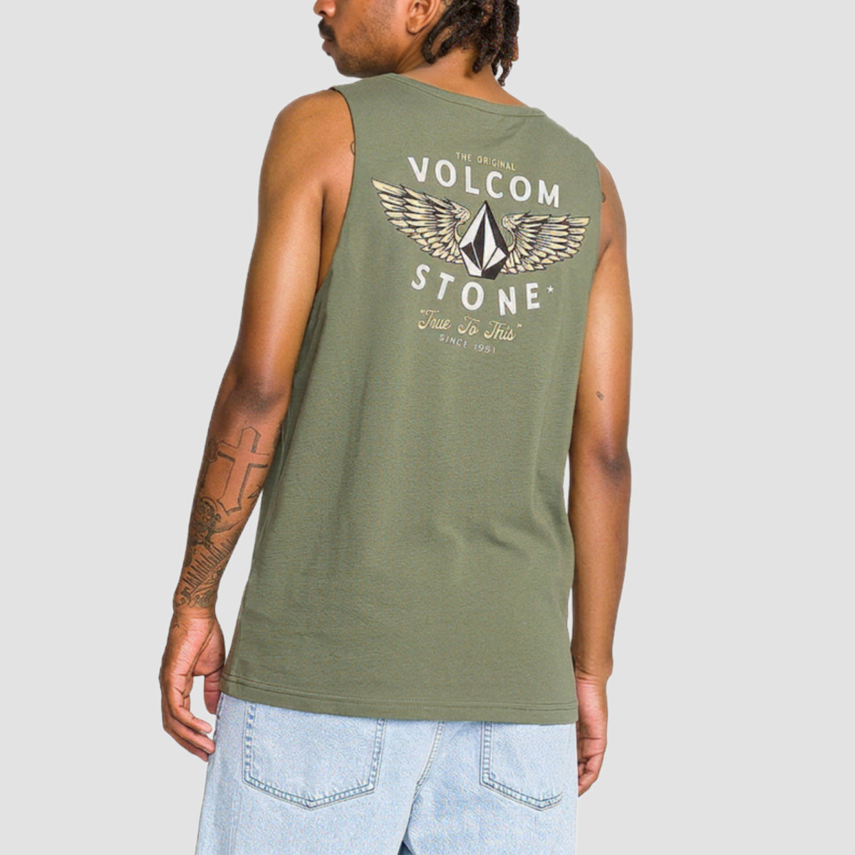 Volcom Hi Flyer Sleeveless T-Shirt Vest Brolive