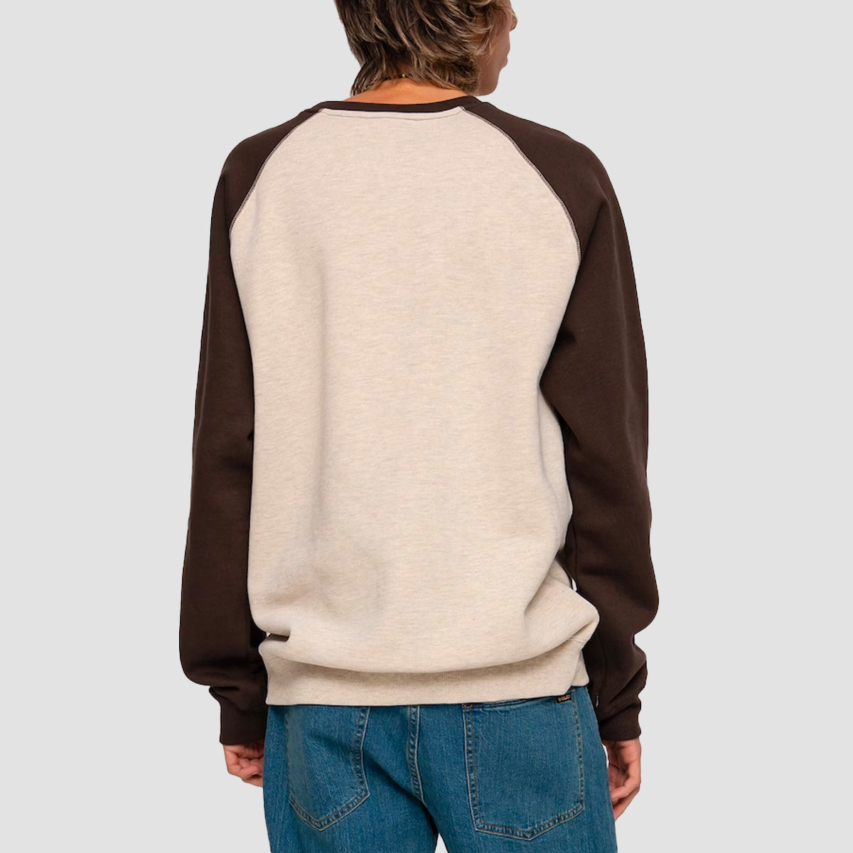 Volcom Homak Crew Sweat Whitecap Grey