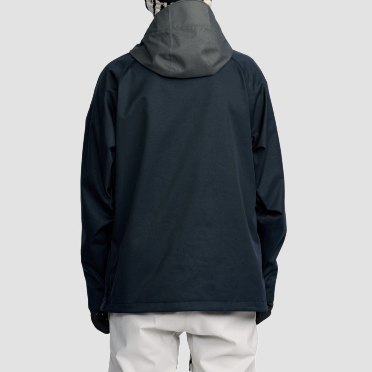 Volcom Hossegor 20K Pullover Snow Jacket Black