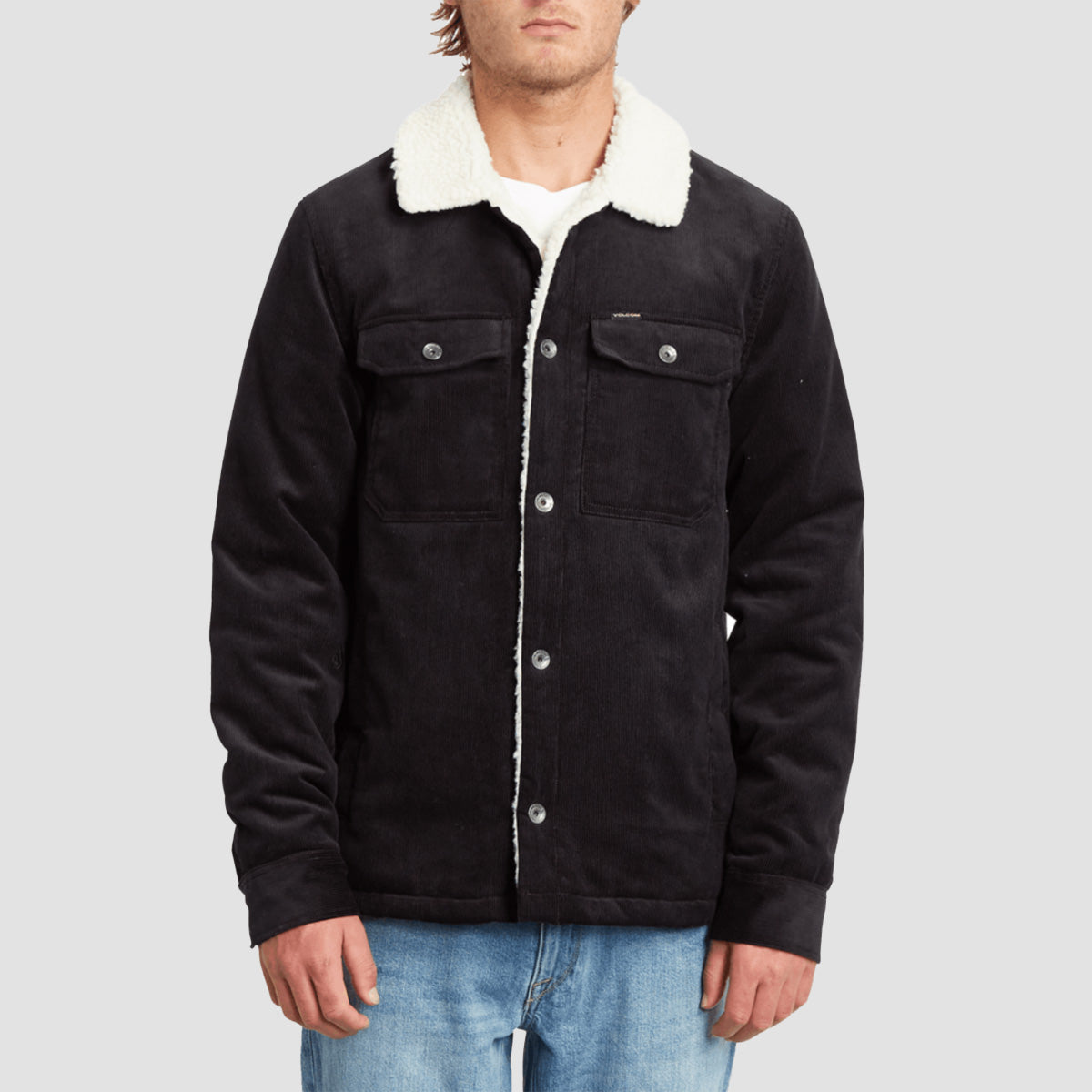 Volcom Keaton Cord Jacket Black