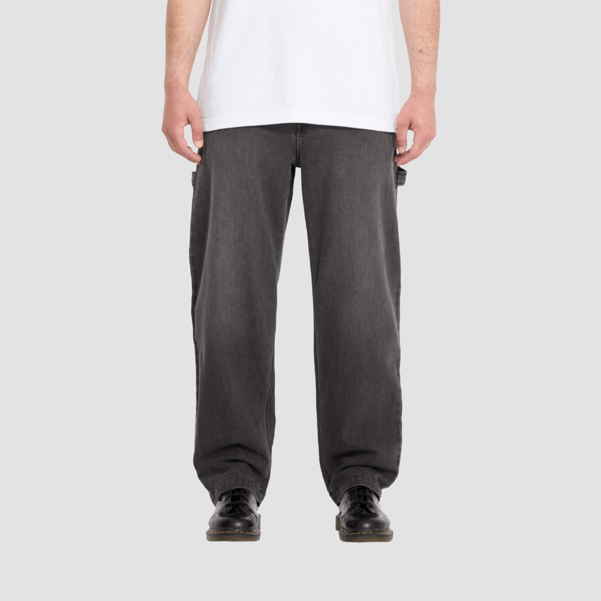 Volcom Kraftsman II Loose Fit Jeans Black Grey