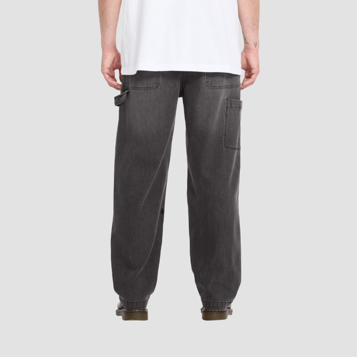 Volcom Kraftsman II Loose Fit Jeans Black Grey