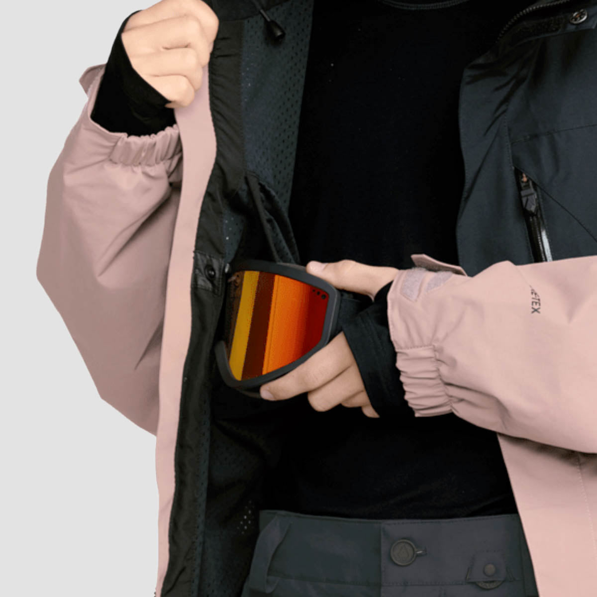Volcom L Gore-Tex Snow Jacket Mauve