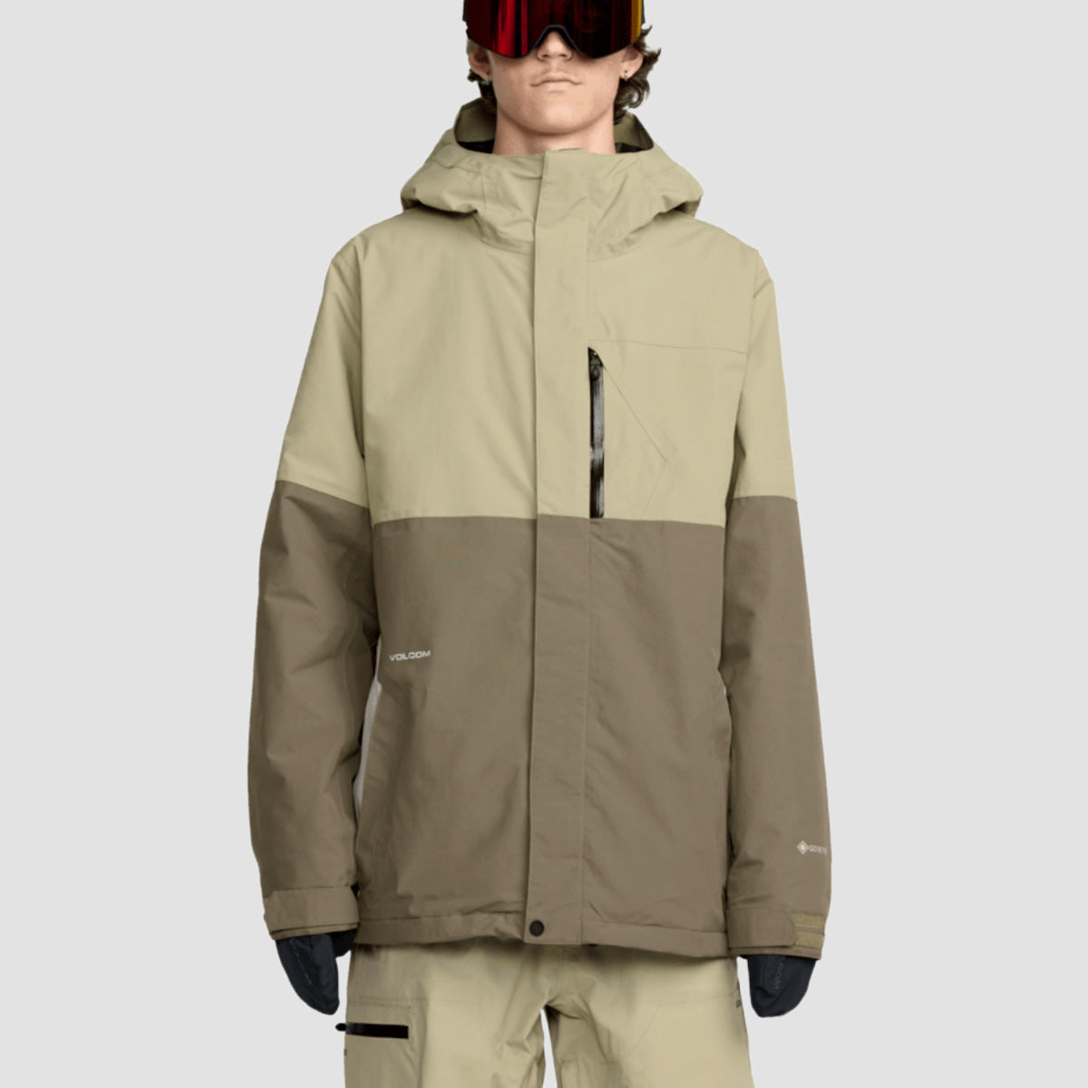 Volcom L Gore-Tex Snow Jacket Moss Green