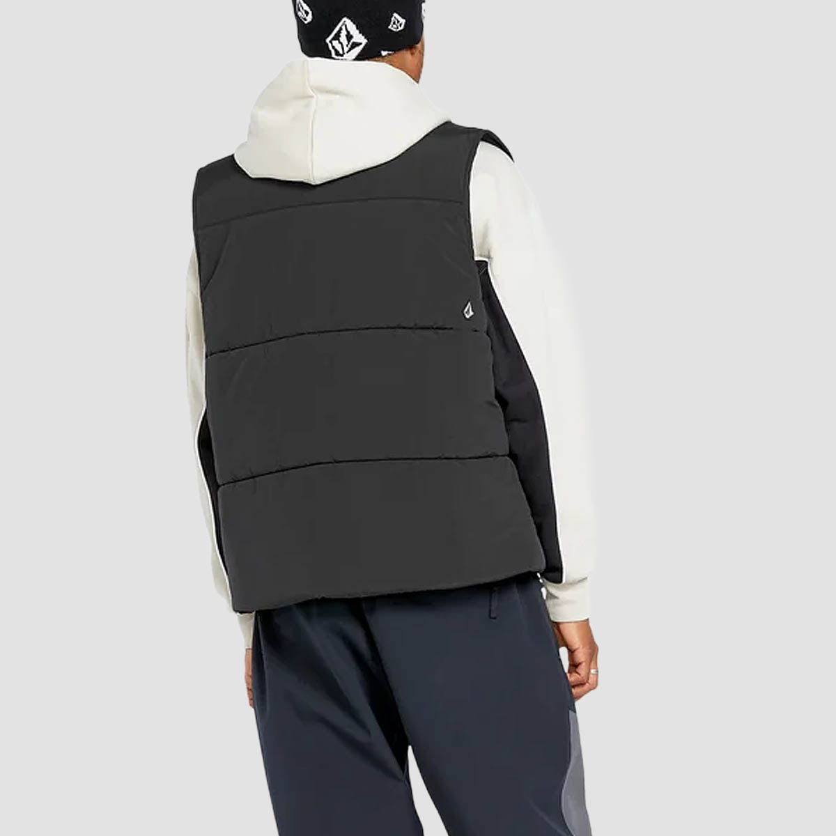 Volcom Layered Up Vest Jacket Black