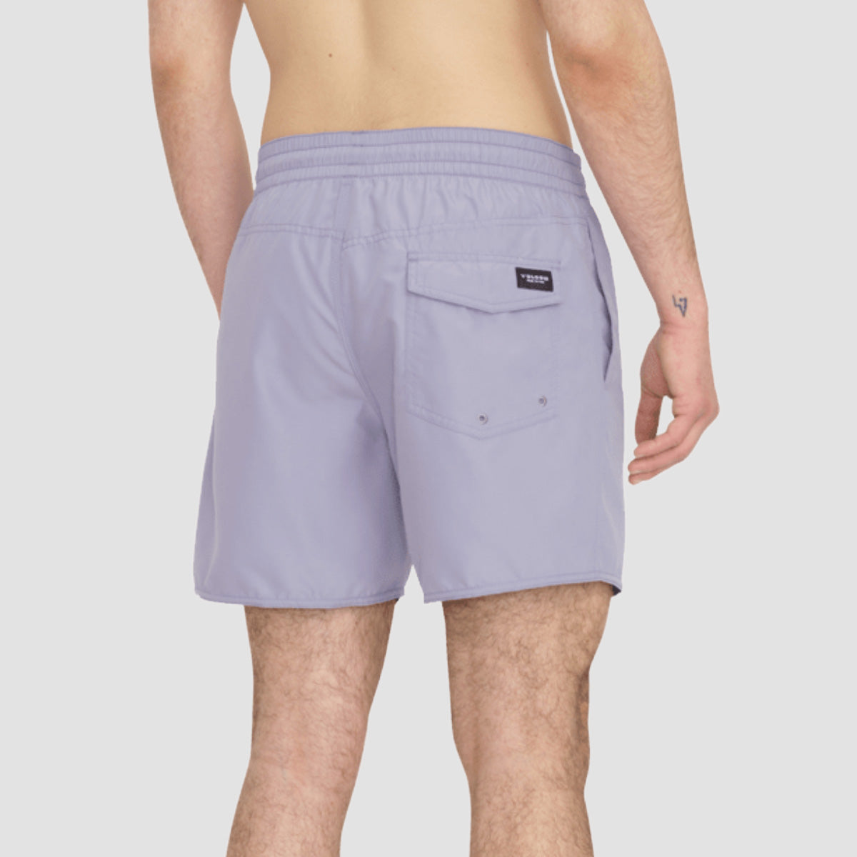 Volcom Lido Solid Trunk 16" Boardshorts Violet Dust