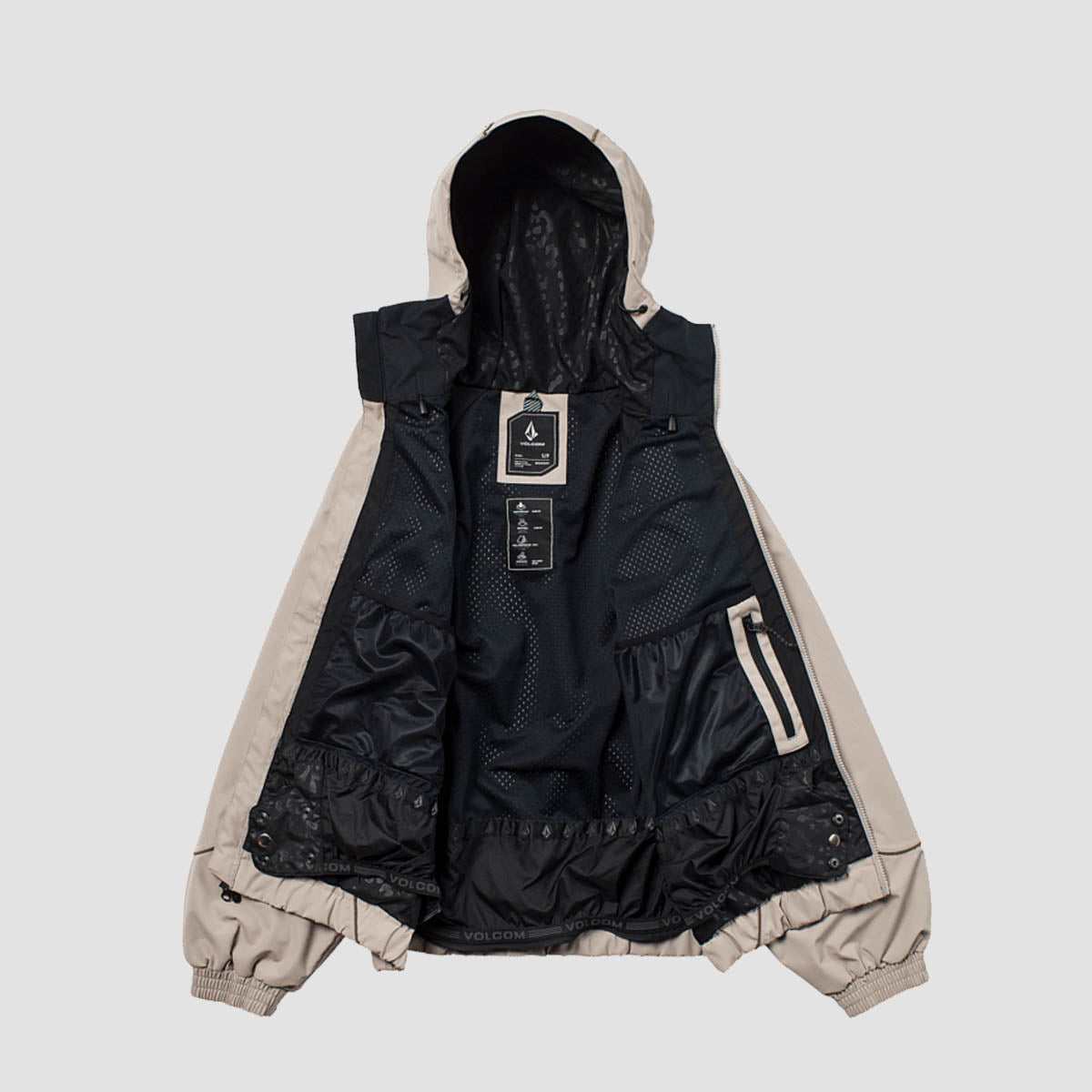 Volcom Liftline 20K Snow Jacket Khaki - Womens