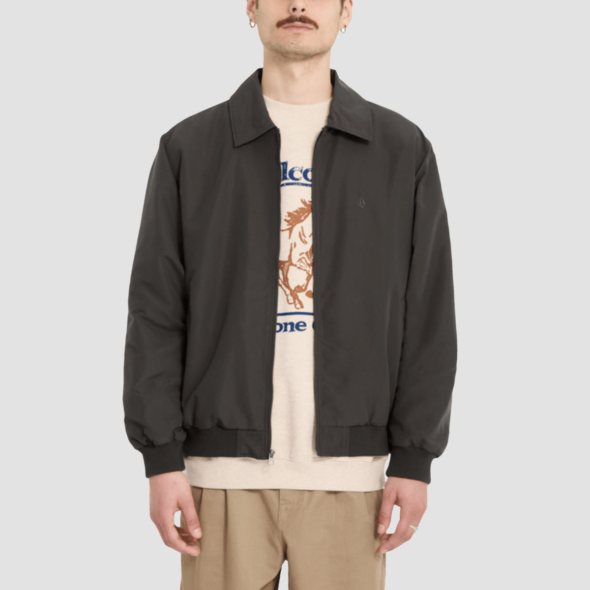 Volcom Likurtis Jacket Rinsed Black