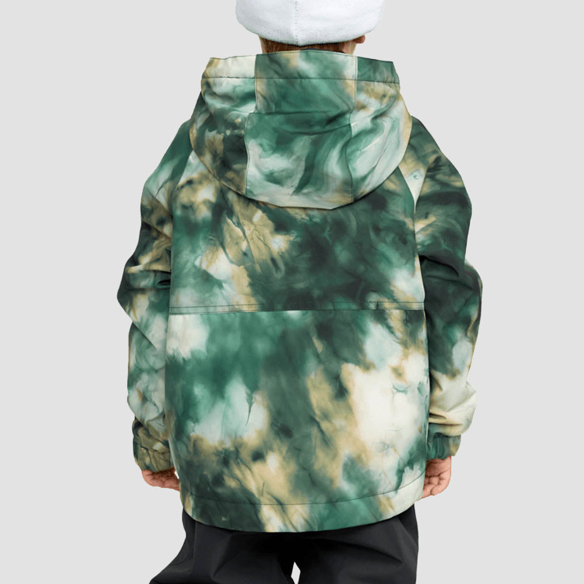 Volcom Little Flurry Ins Snow Jacket Green - Kids