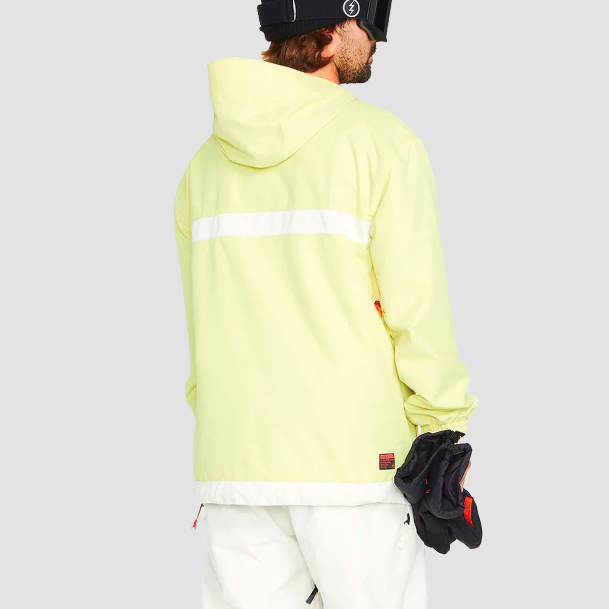 Volcom Longo Pullover Snow Jacket Yellow