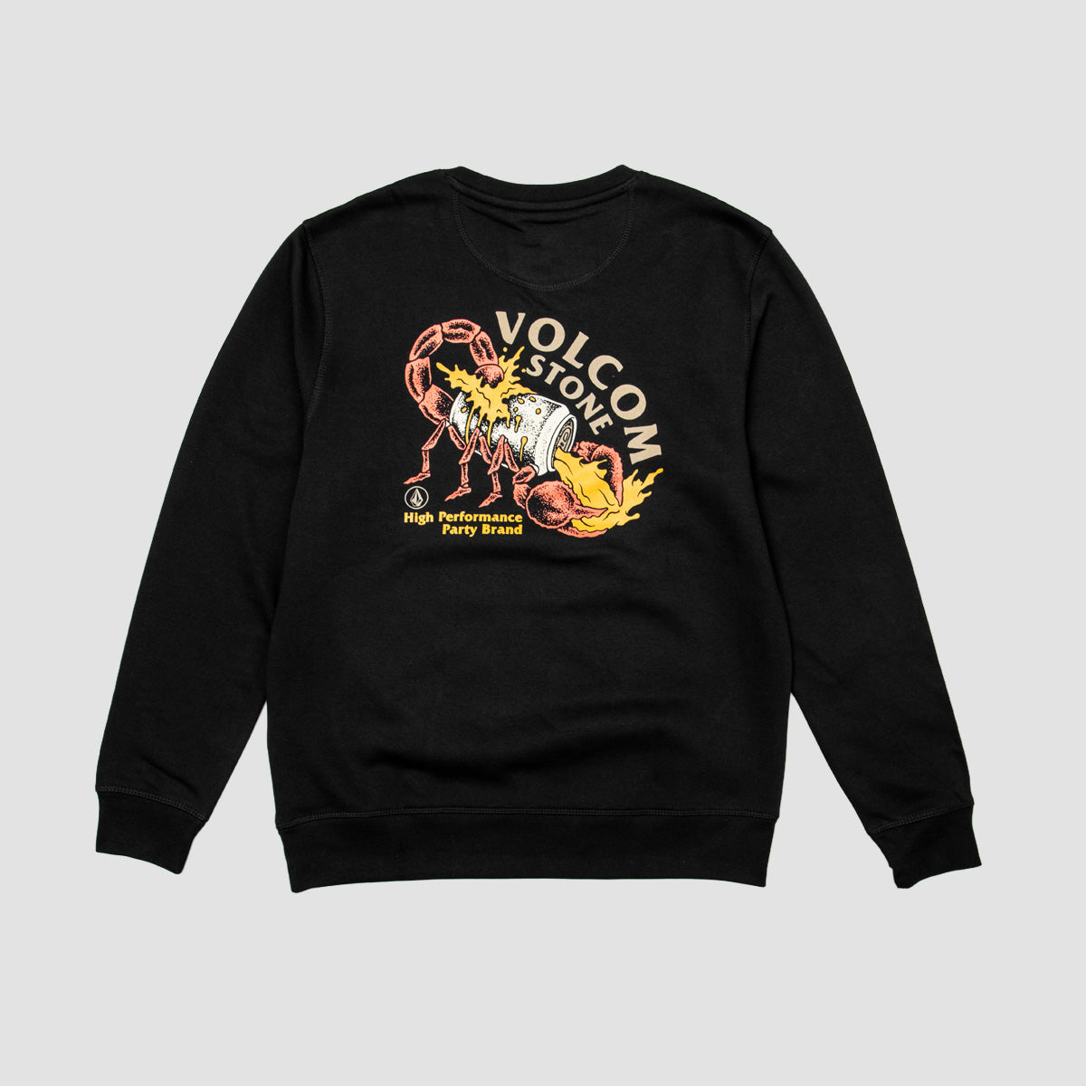 Volcom Merick Crew Sweatshirt Black