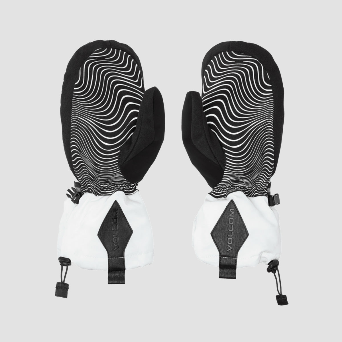 Volcom Millicent Snow Mitts White Camo