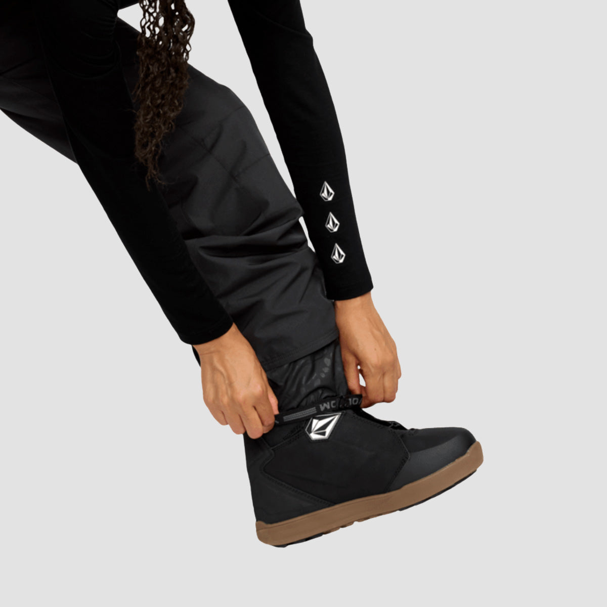 Volcom Obsedian TDS Ins 10K Snow Pants Black - Womens