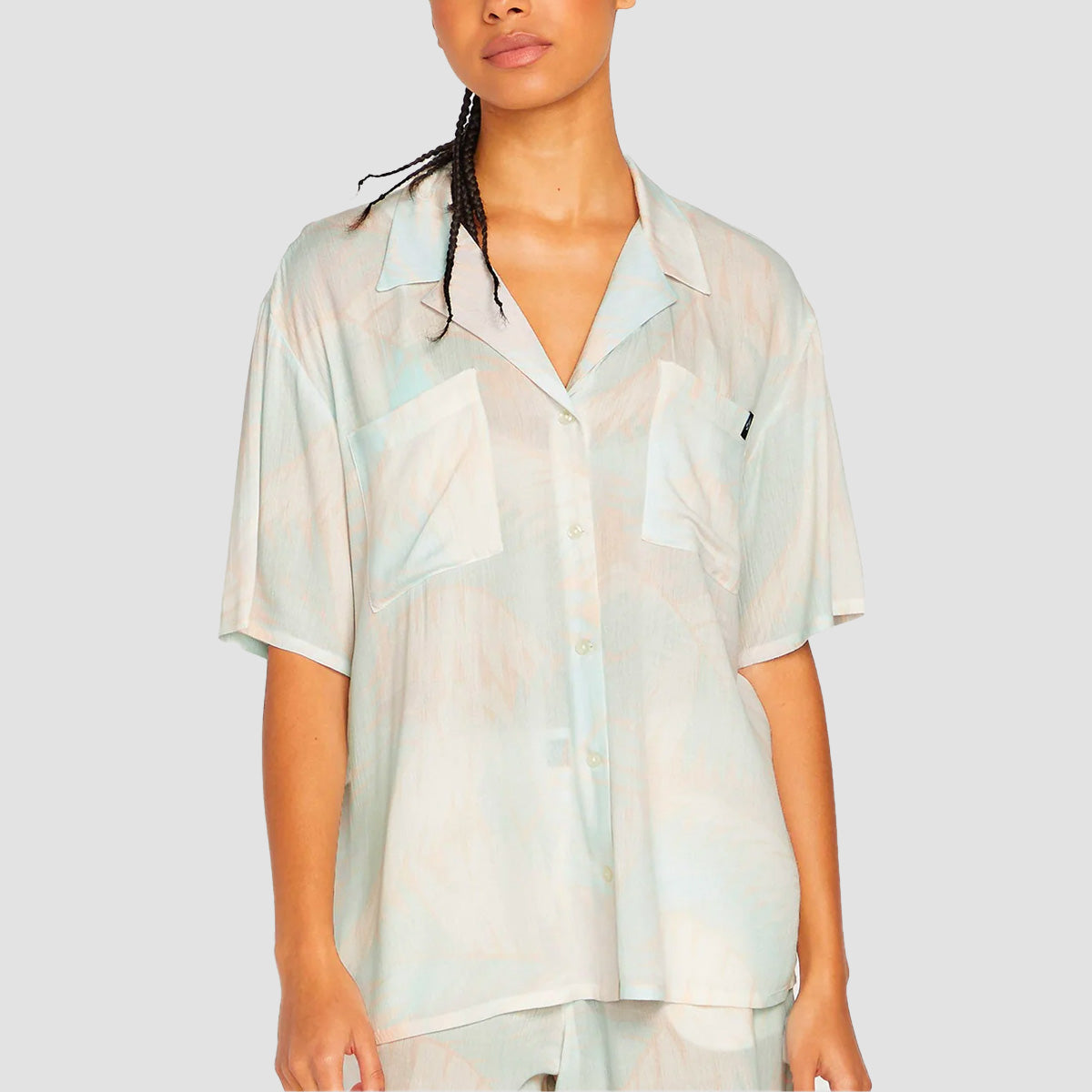 Volcom Palmy Nites Shirt Melon - Womens