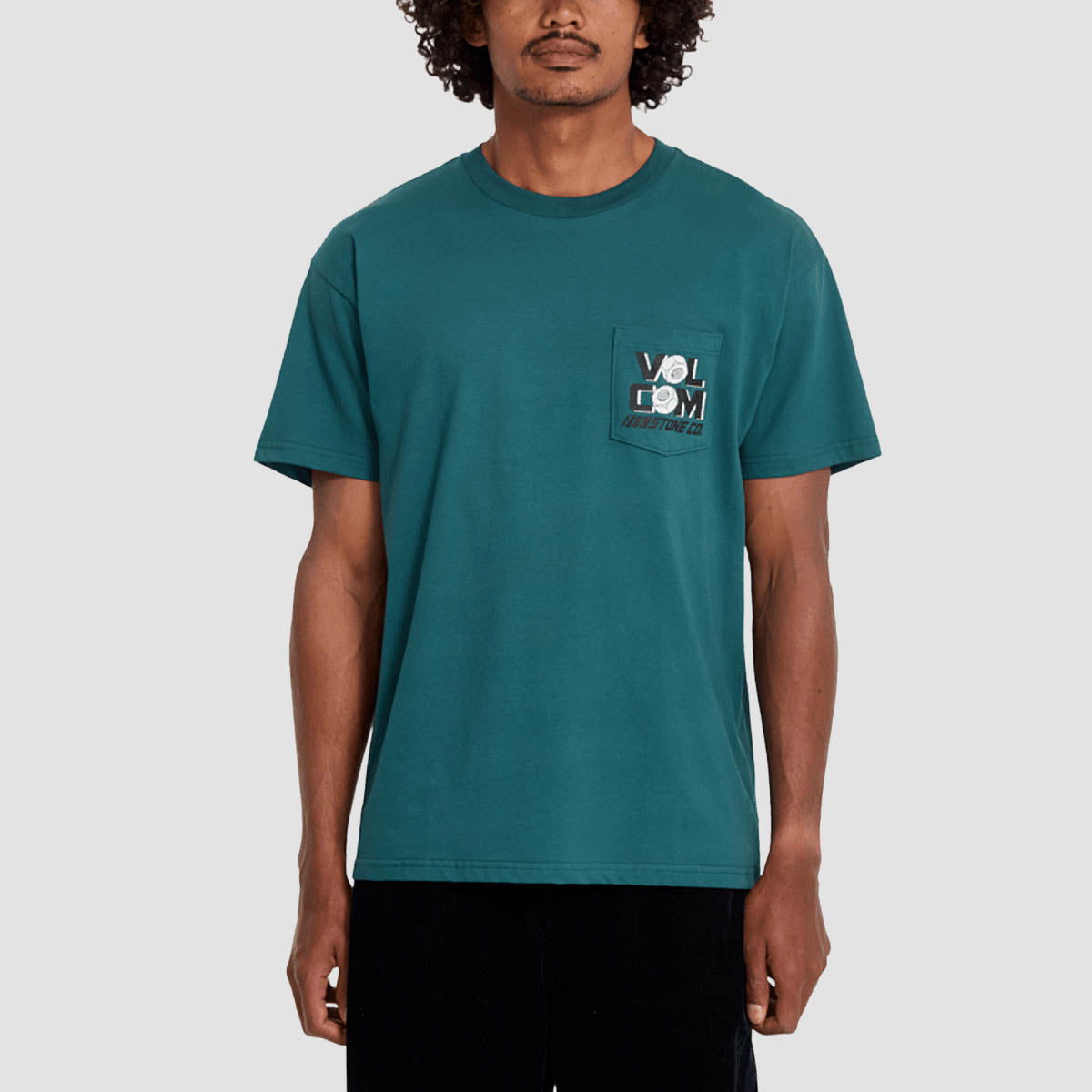 Volcom Parted Out Pocket T-Shirt Rifle Green
