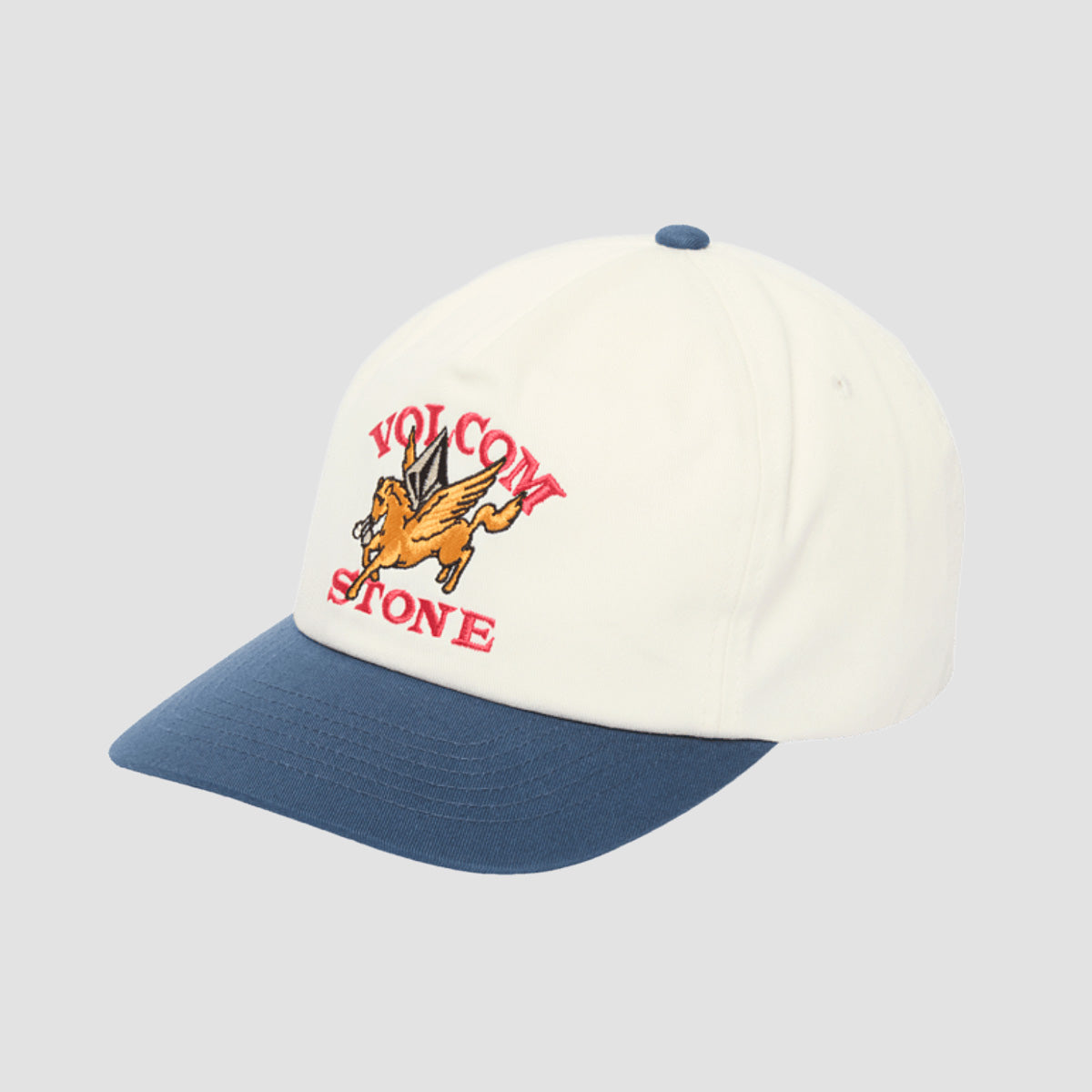 Volcom Petrolstone Adj Cap Off White