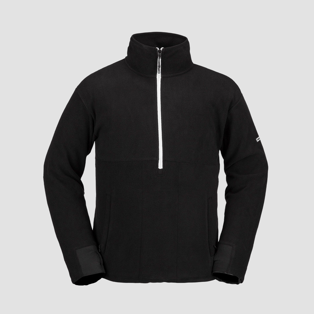 Volcom Polar Mock Neck Pullover Fleece Black