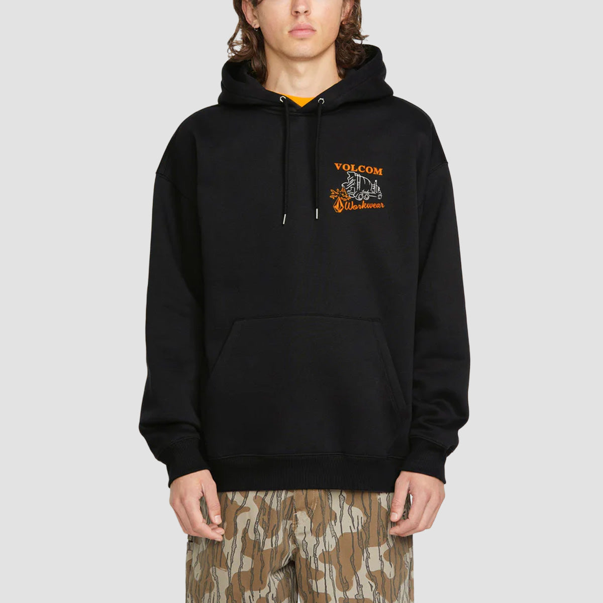 Volcom Pour Choices Pullover Hoodie Black