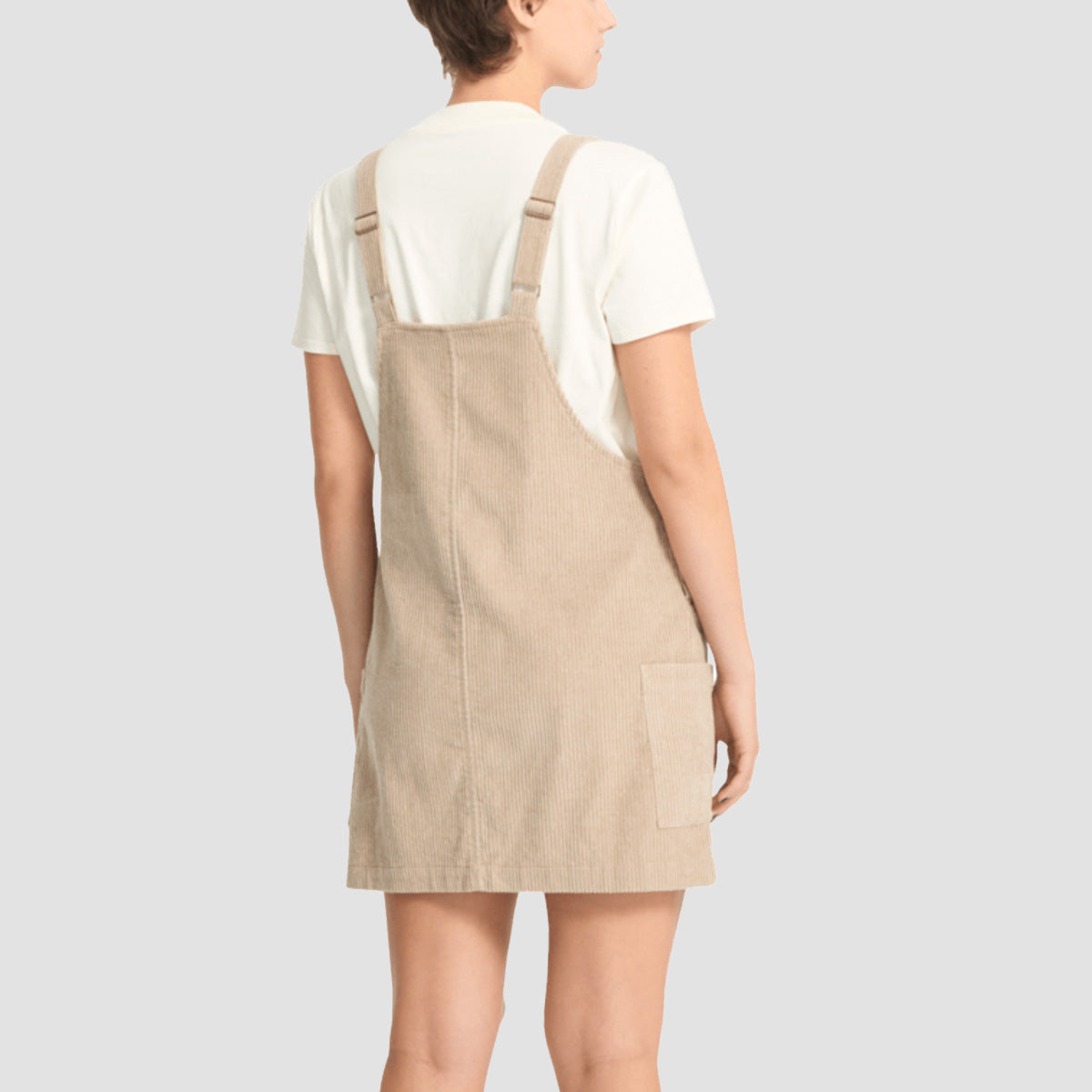 Volcom Power Chord Dress Khaki - Womens