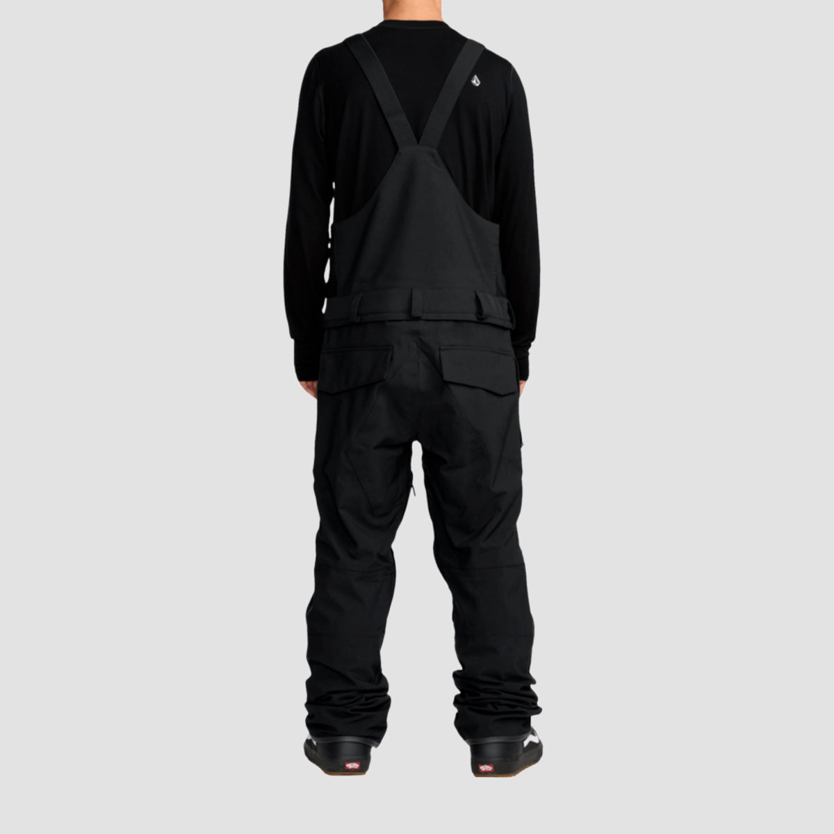 Volcom Roan Bib Overall 15K Snow Pants Black