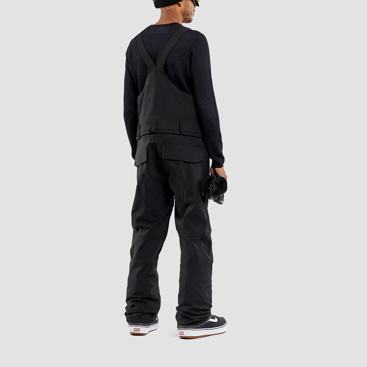 Volcom Roan Bib Overall 15K Snow Pants Black