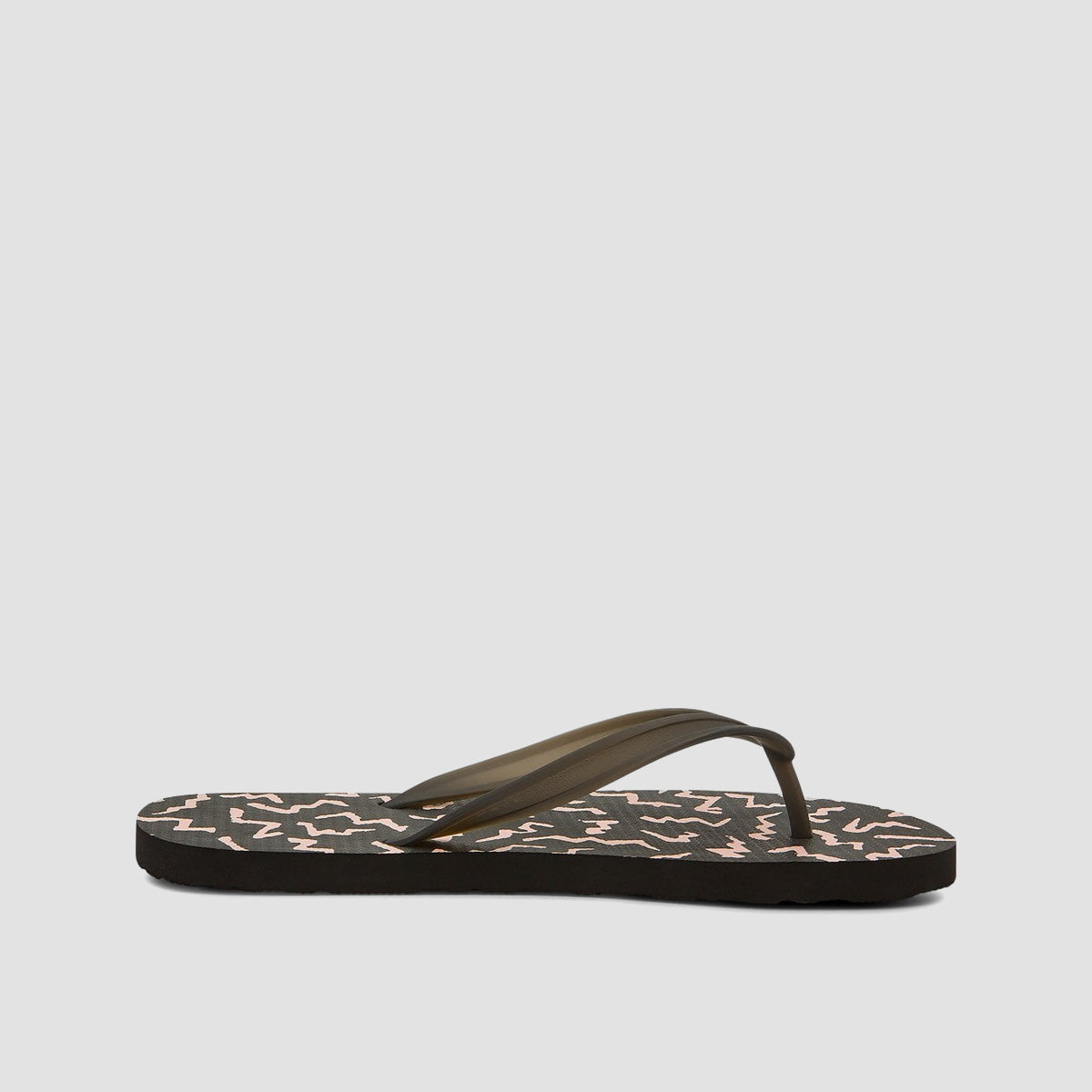 Volcom Rocker 2 Flip Flops Asphalt Black