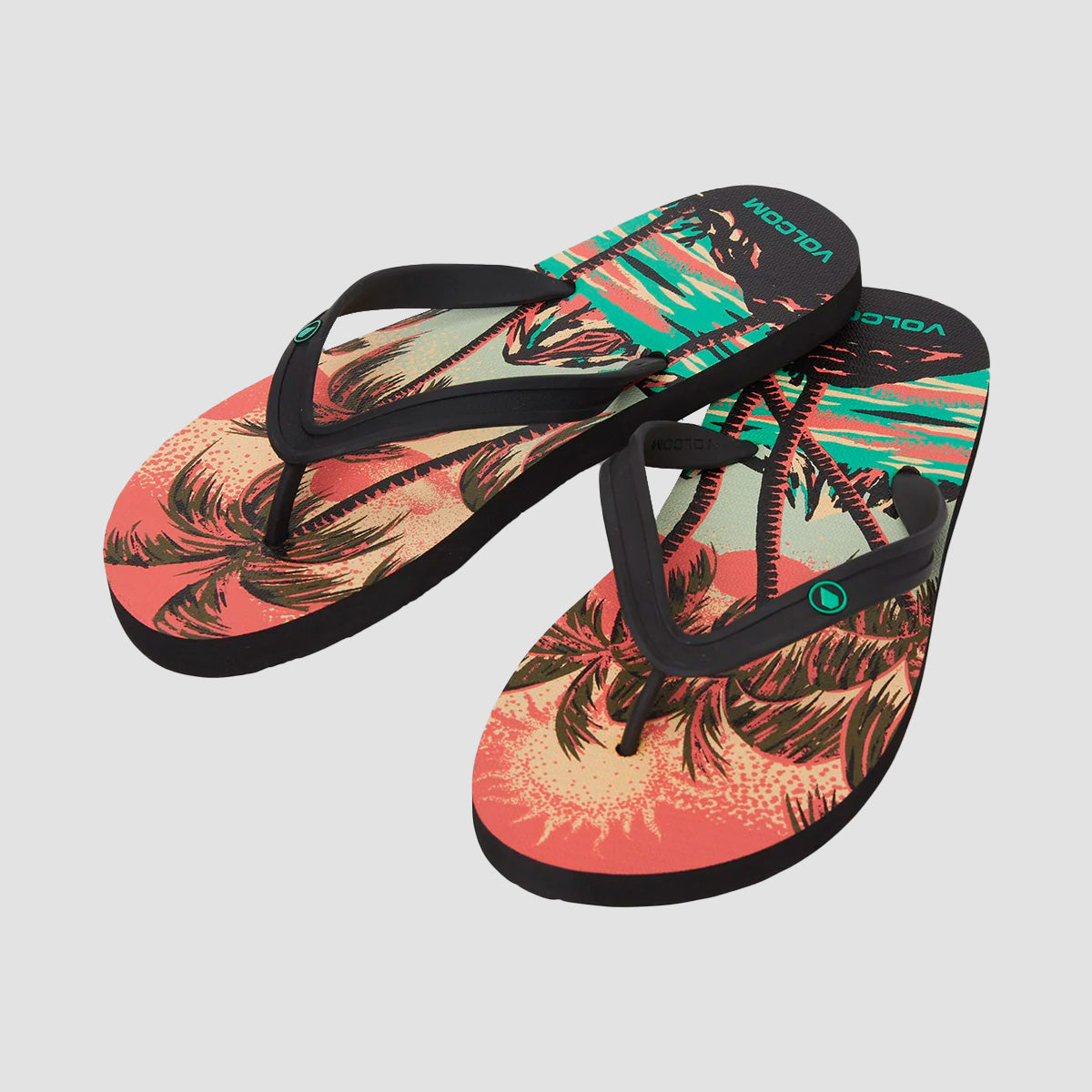 Volcom Rocker 2 Sandals Living Coral