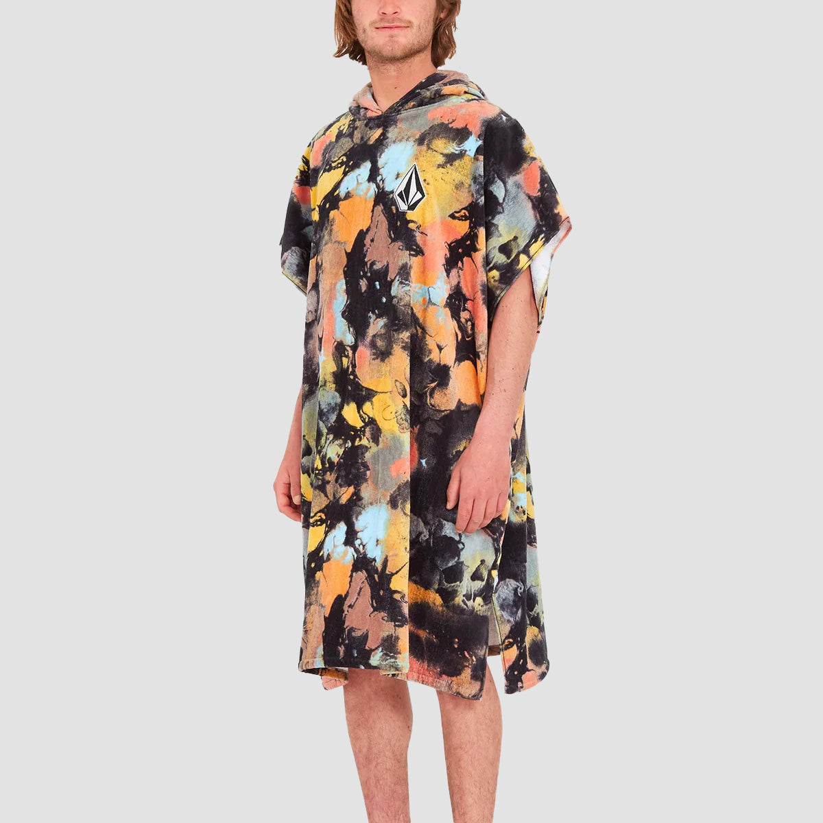 Volcom Rook Changing Towel Poncho Dawn Yellow