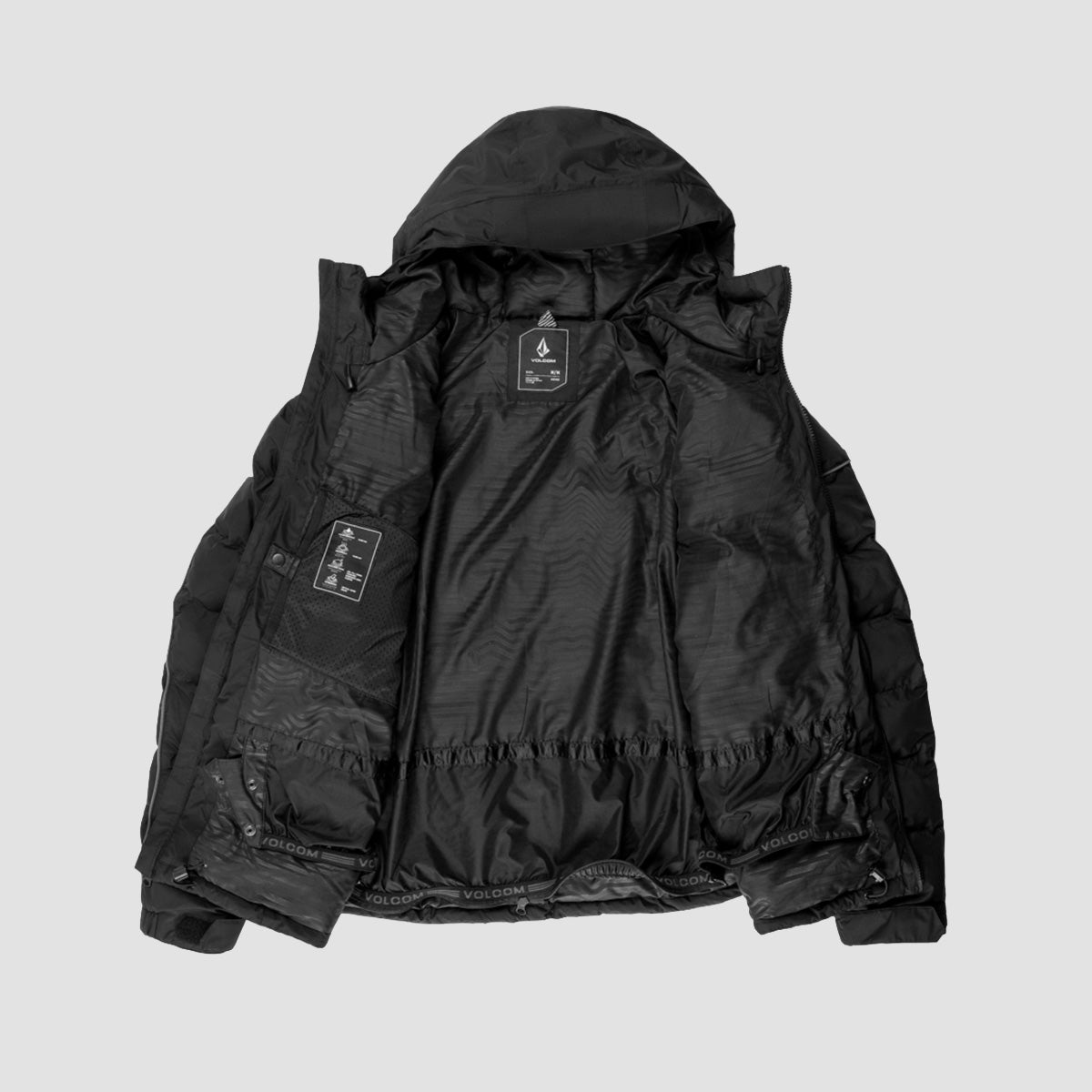 Volcom Sew Down 10K Snow Jacket Black