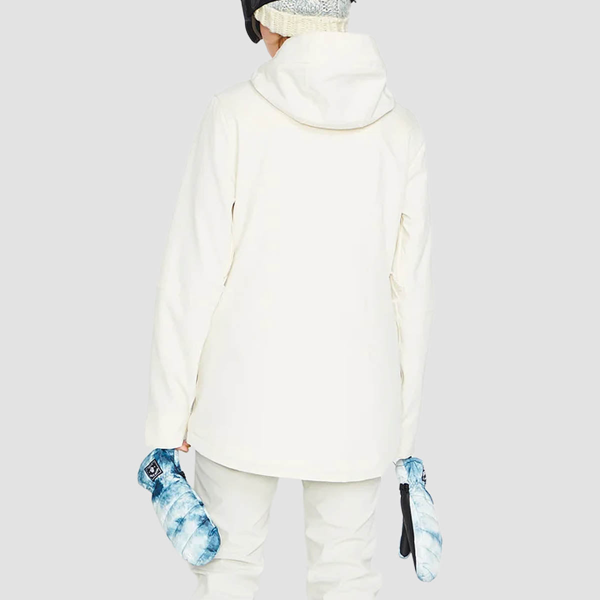 Volcom Shadow Ins 15K Snow Jacket Off White - Womens