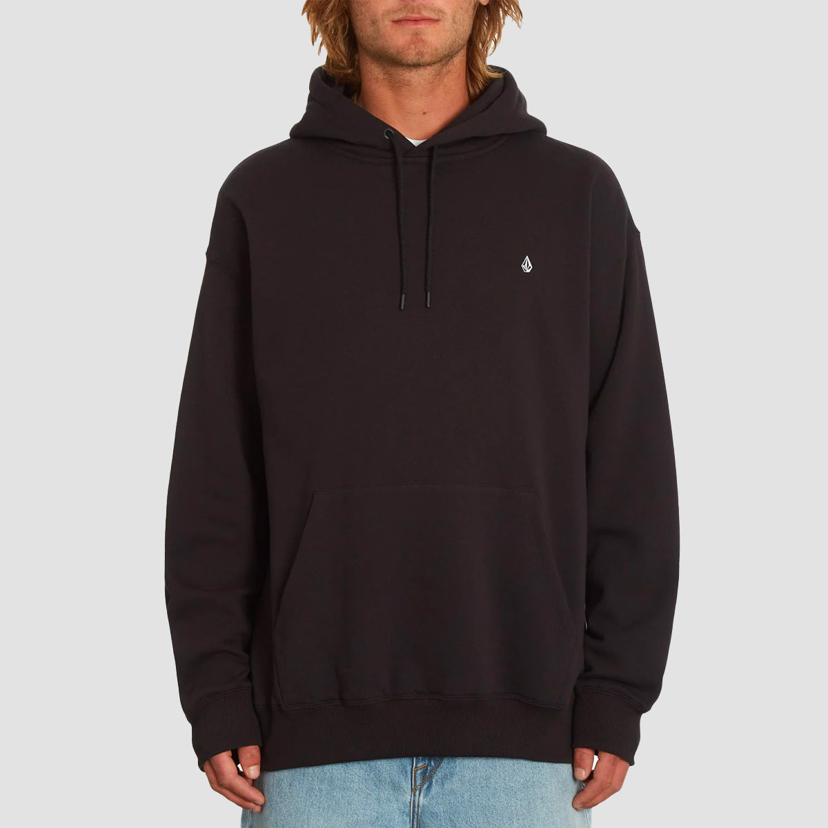 Volcom Single Stone Pullover Hoodie Black