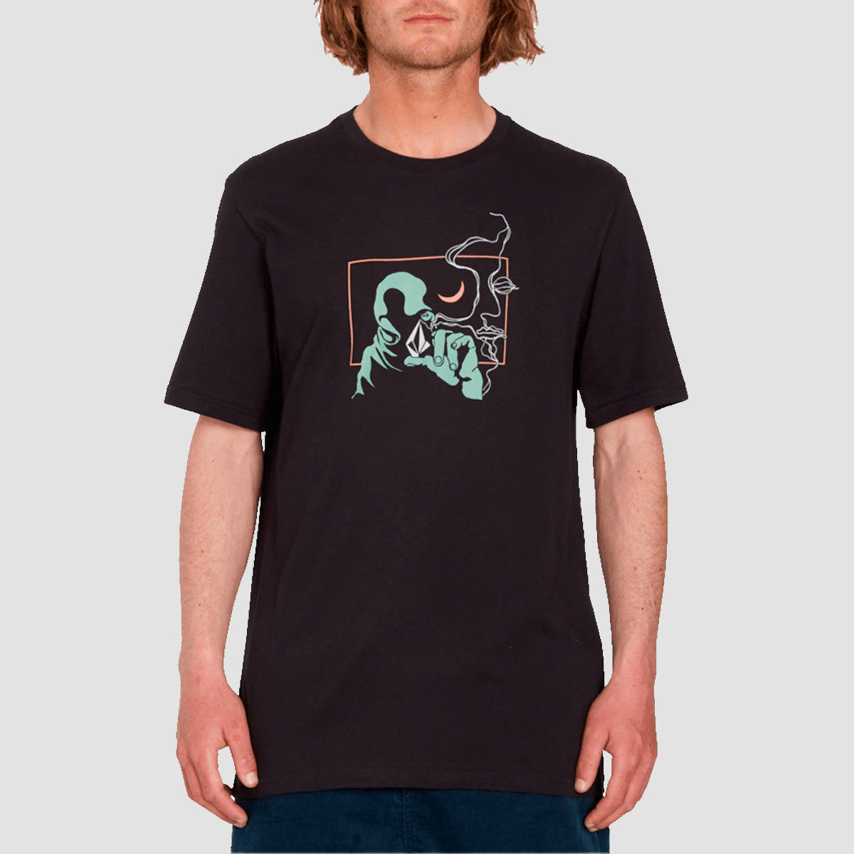 Volcom Skate Vitals Axel 1 T-Shirt Black