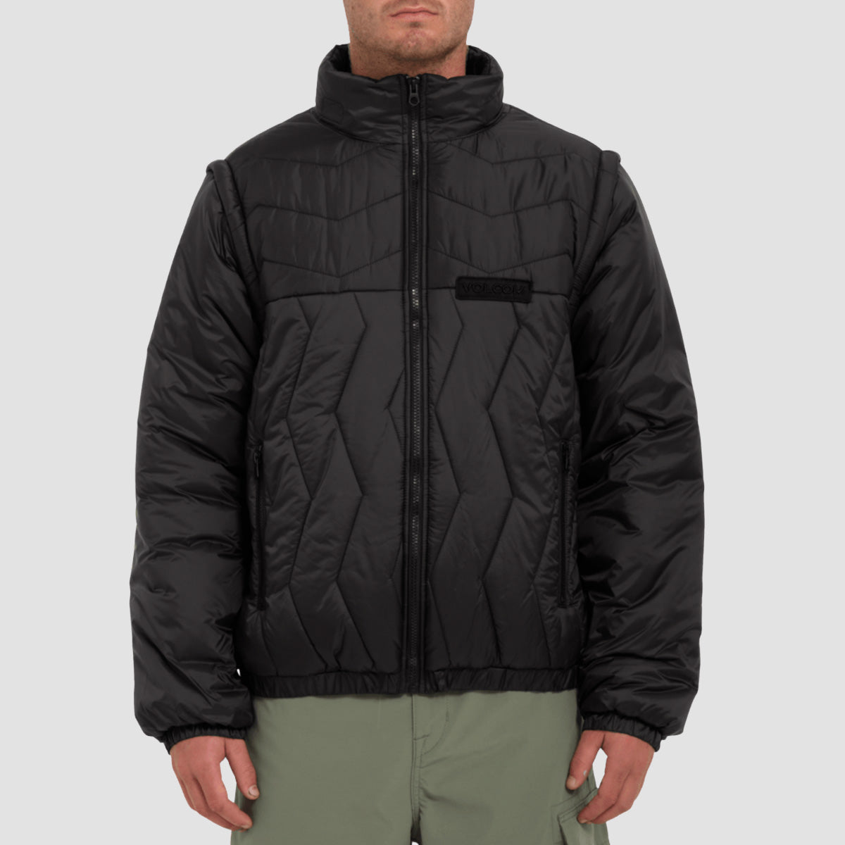 Volcom Skate Vitals Simon B Puff Jacket Black