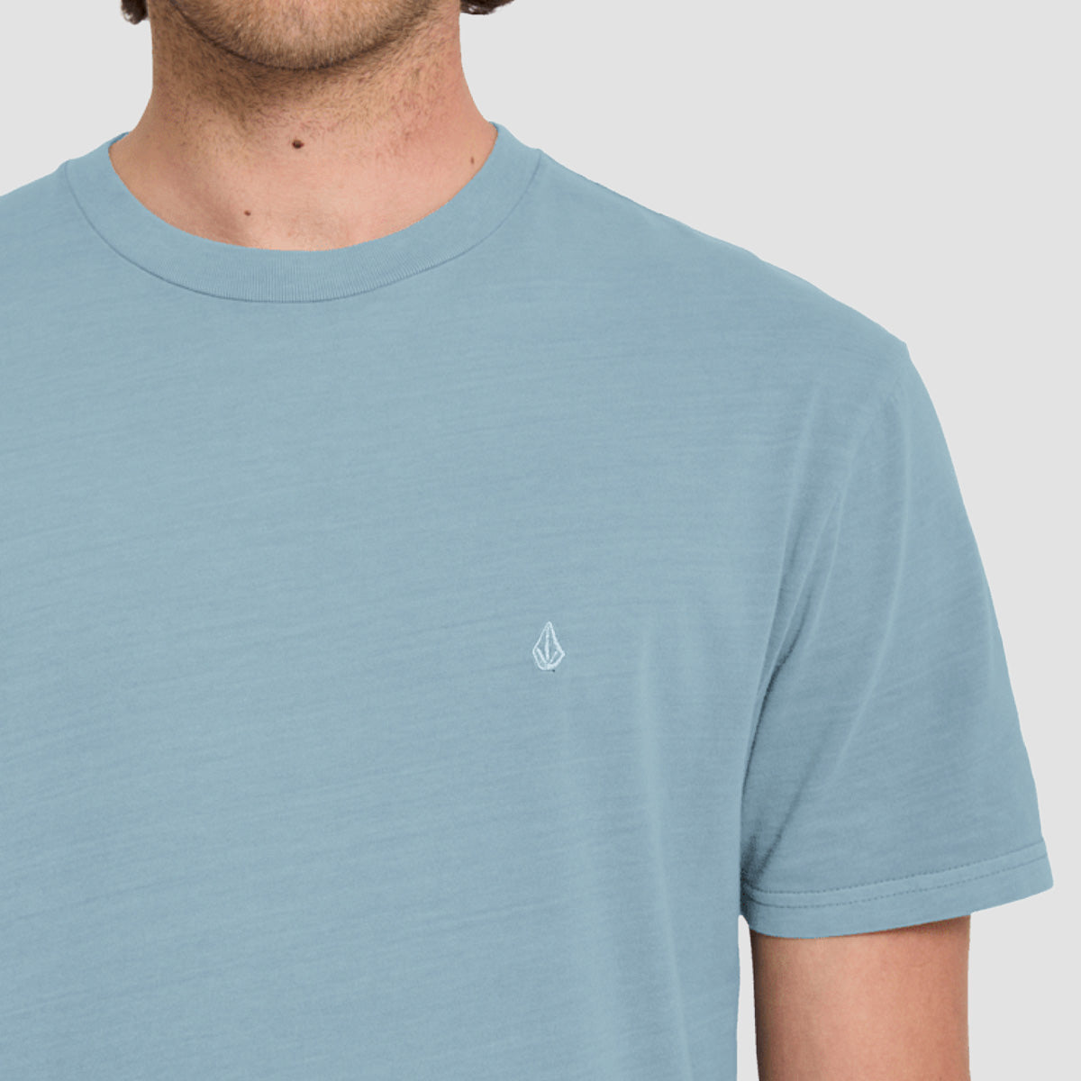 Volcom Solid Stone Emb T-Shirt Tradewinds