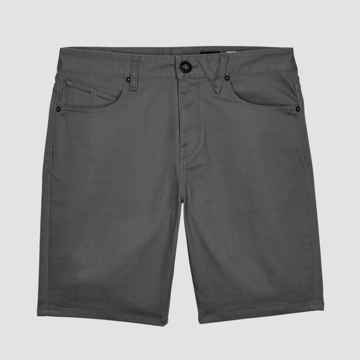 Volcom Solver 5 Pocket 19" Twill Shorts Dusk Grey