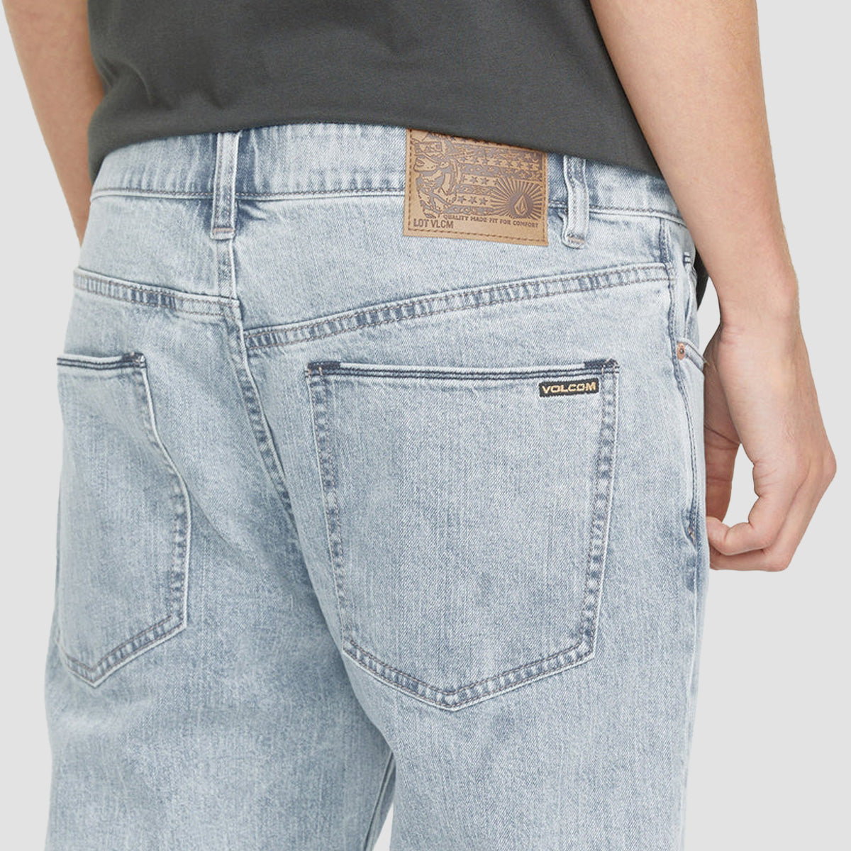 Volcom Solver Modern Fit Jeans Carolina Blue