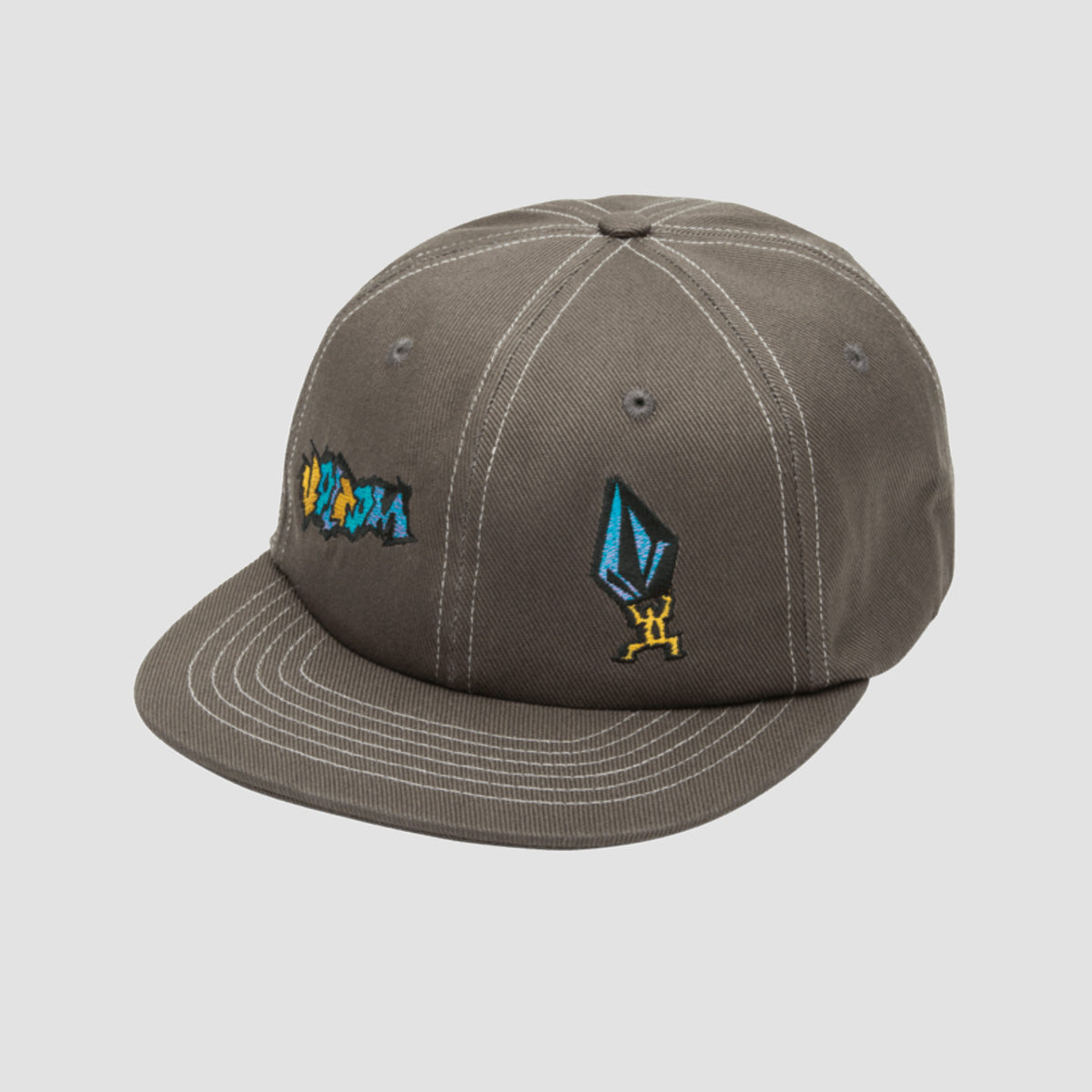 Volcom Star Shields FA Adj Cap Castlerock
