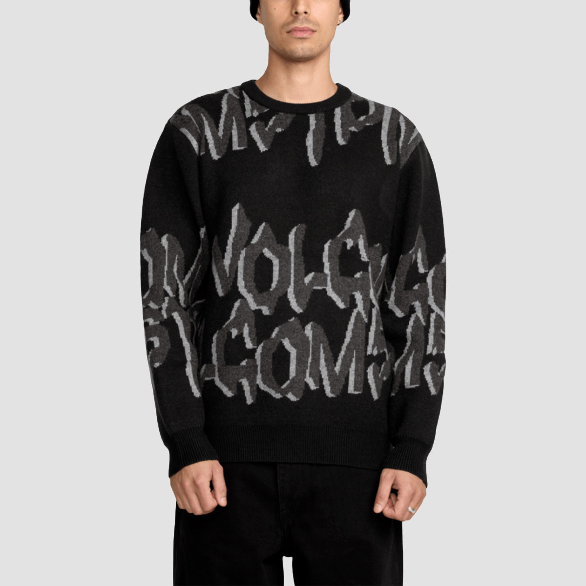 Volcom Stone Jacquard Sweater Black
