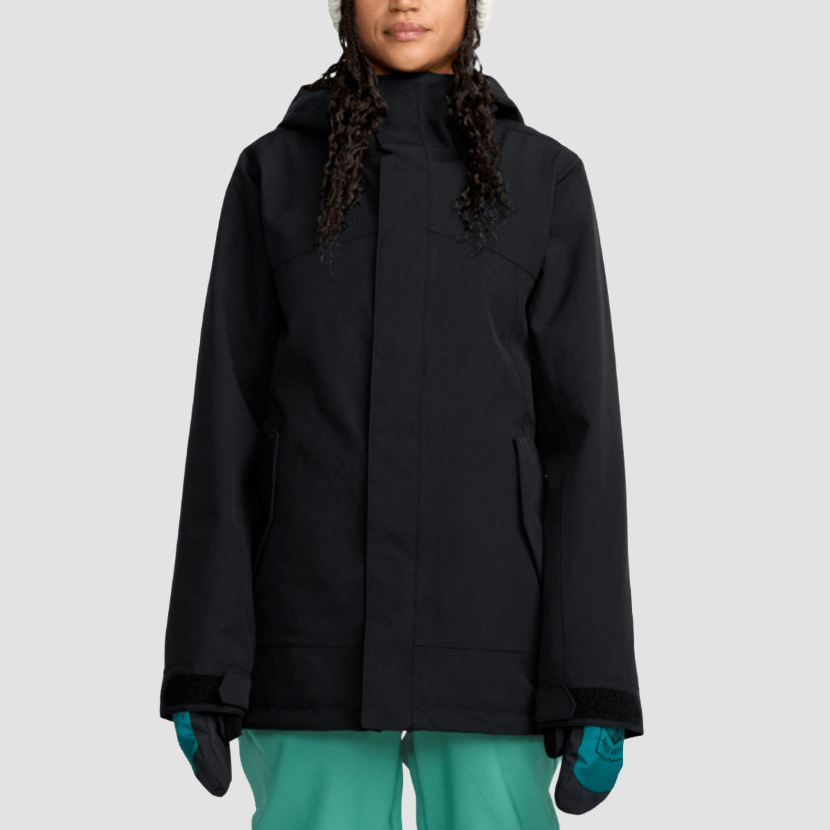 Volcom Stoney Shadow Ins 15K Snow Jacket Black - Womens