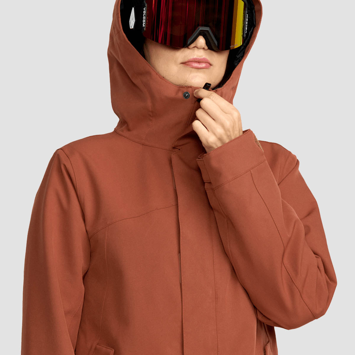 Volcom Stoney Shadow Ins 15K Snow Jacket Henna - Womens