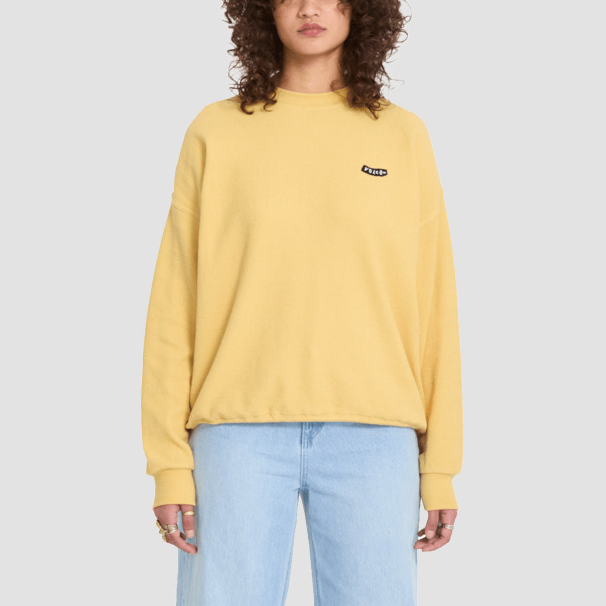 Volcom Sweeterry Crew Sweatshirt Sunburst - Womens