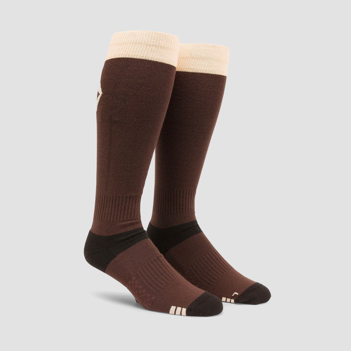 Volcom Synth Snow Socks Brown