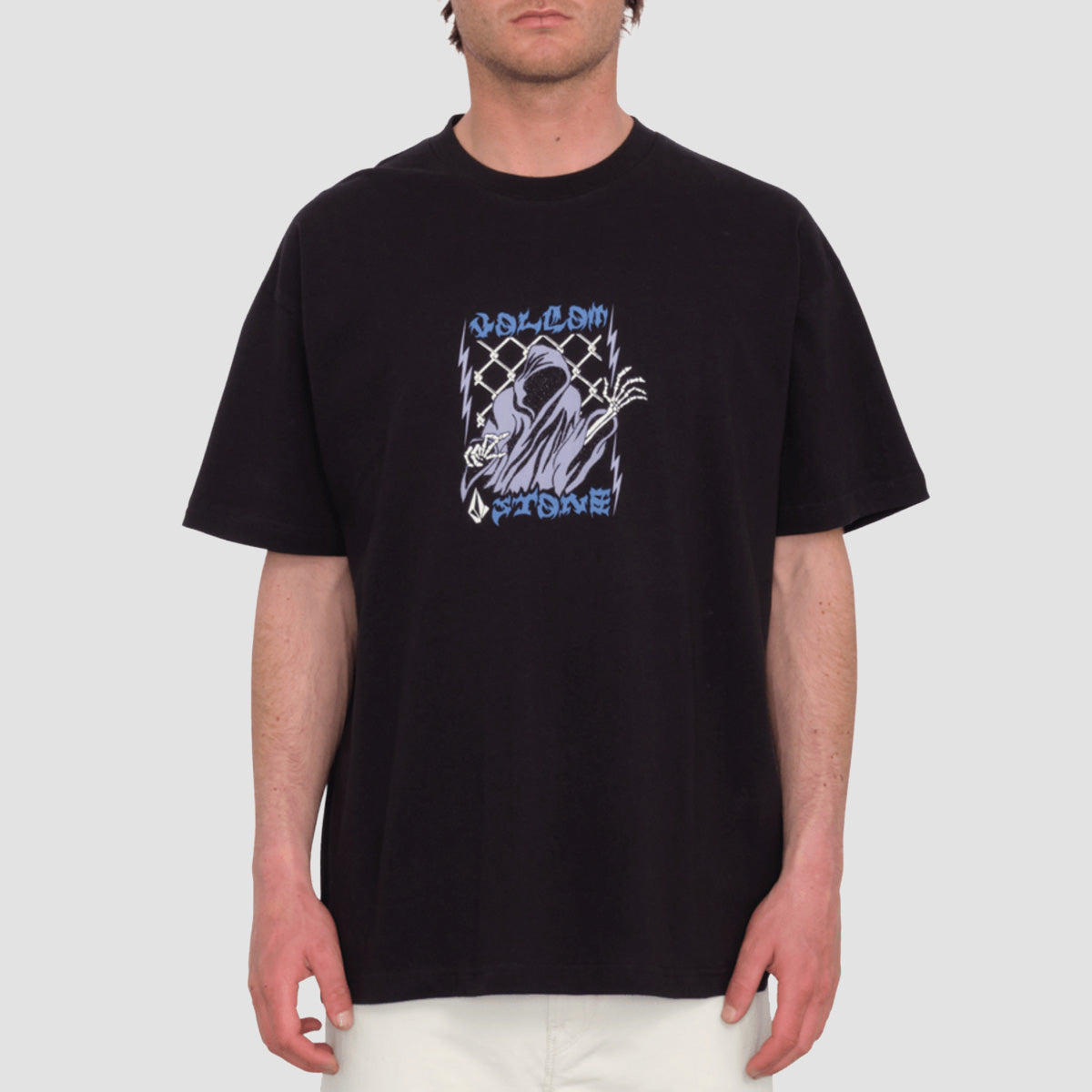 Volcom Thundertaker Lse T-Shirt Black