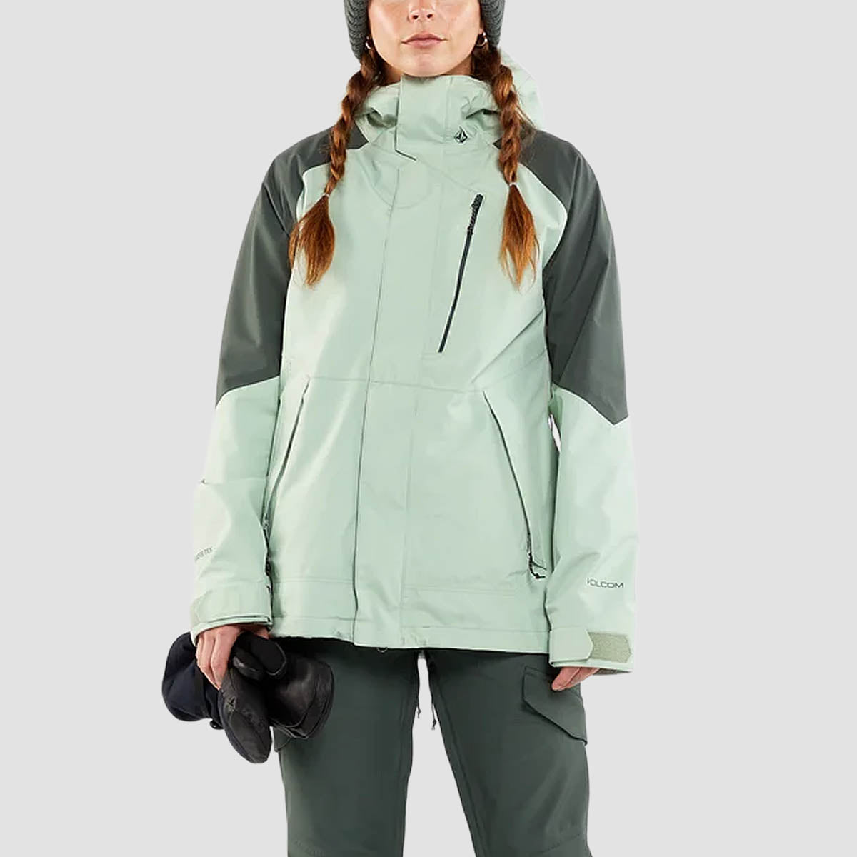 Volcom V.Co Aris Gore-Tex Snow Jacket Sage Frost - Womens